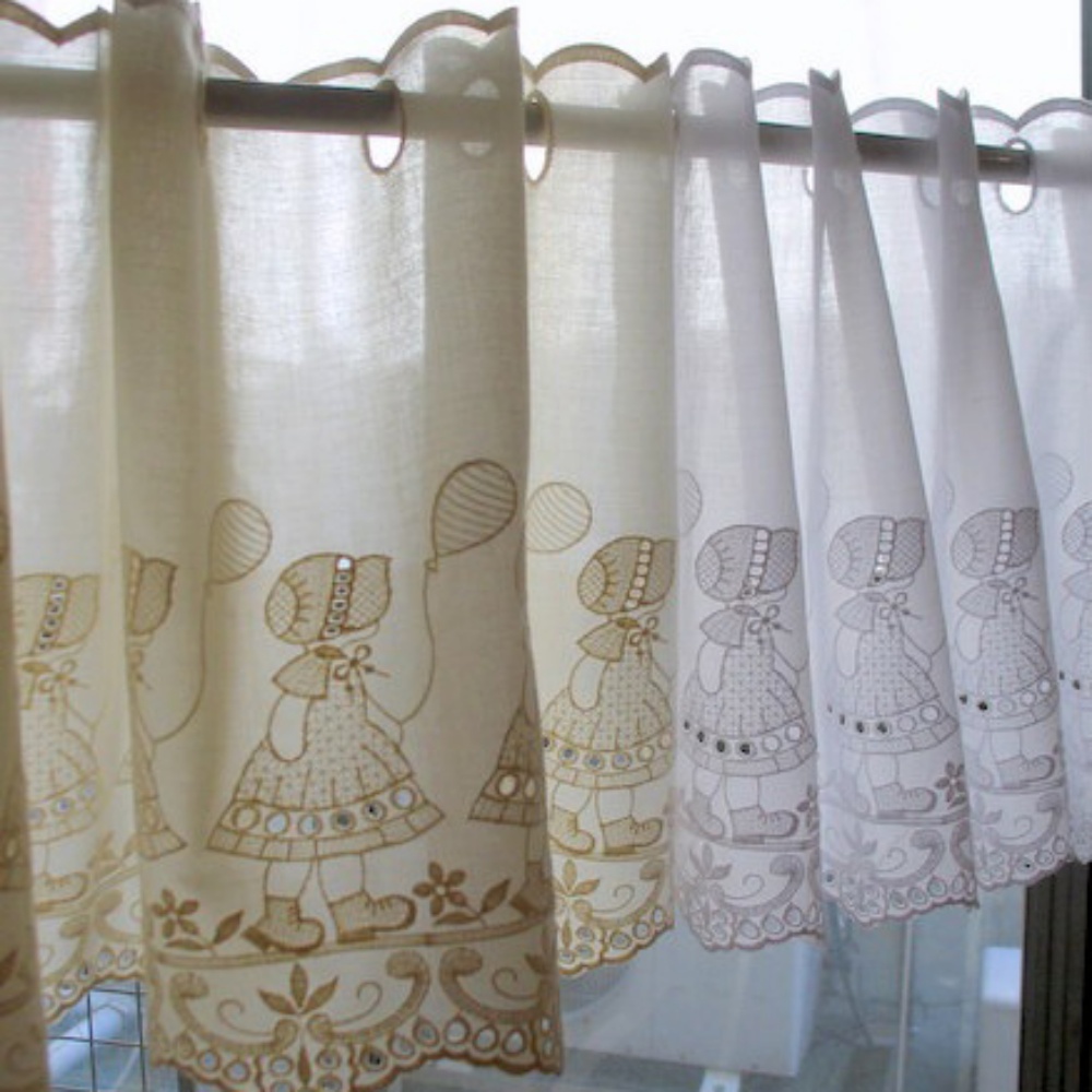 원단마트 balance curtain 면 레이스 봉 바란스 풍선소녀 2 컬러 (1088628)